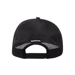 Mack - Tonal Flat Brim Dart Trucker Black One Size Fits All | MKFBM2402BB0000