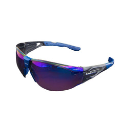 Mack -  Safety Glasses Fender Anti Scratch Lens Blue Mirror Standard | 9322297097459