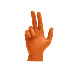 Mack -  Glove Traction Nitrile Disposable Powder Free Orange Size Small Box 50 | 9322297098265