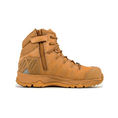 Mack - Boot Octane Zip Safety Zip Side Unisex Honey Size 13 | MKOCTANEZHHF130