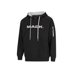 Mack - Pulll Over Raglan Sleeve Hood Black Size Medium | MKPCHR001BBD00M