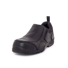 Mack - President Shoe Safety Slip-on Unisex Black UK 7.5 Pair | MKPRESIDEBBF075