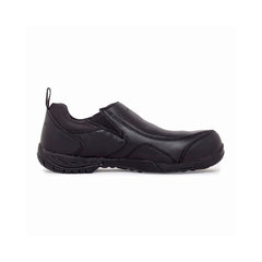 Mack - President Shoe Safety Slip-on Unisex Black UK 11 Pair | MKPRESIDEBBF110