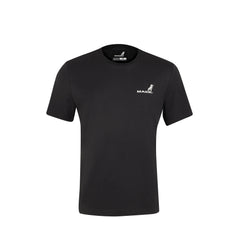 Mack - Classic Cotton Crew Neck Short Sleeve T-Shirt Black Size Large | MKSSTE001BBE00L