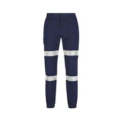 Mack - Pant Stretch Bio Motion Taped Cuffed Cargo Navy 107 Regular | MKSTBP401NNR107
