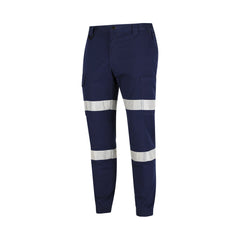 Mack - Pant Stretch Bio Motion Taped Cuffed Cargo Navy 107 Regular | MKSTBP401NNR107