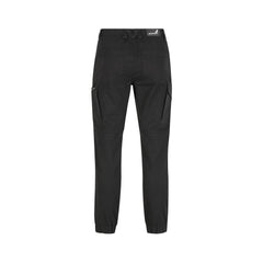 Mack - Pant Stretch 1/2 Elastic Waist Cuffed Leg Black 77 Regular | MKSTCP001BBR077