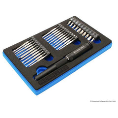 Michael Pro - 30T Ratcheting Precision Screwdriver with Bits, 31-Pieces | MP002026