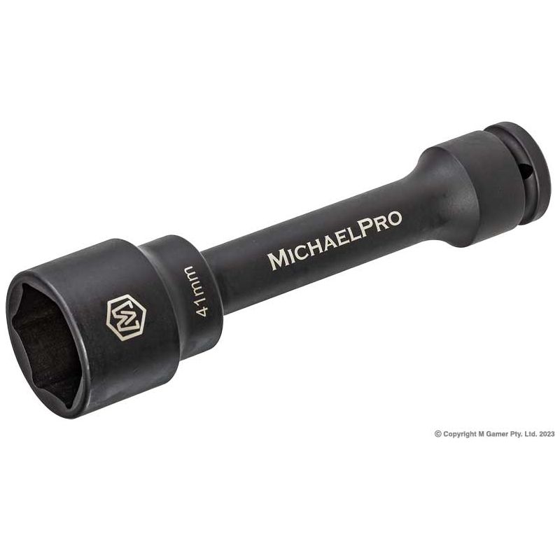 Michael Pro - 3/4"dr. 41mm extra long 220mm Socket | MP005057