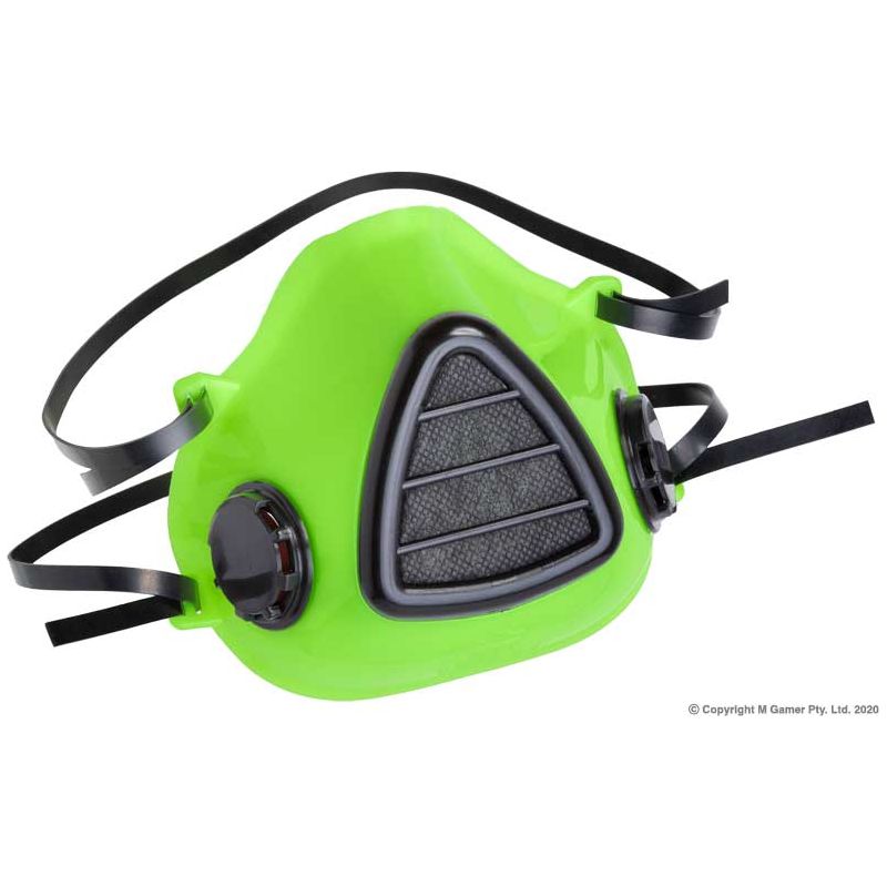 MP Products - Large Respirator - Fluro Green | MPLR-P2FG
