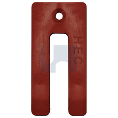 Hobsons - 5 x 75 Plastic Hec Packing Shims Window Red | Ftmpw300 (Pack Of 400)