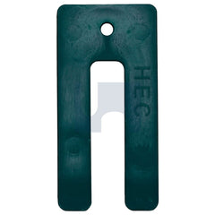 Hobsons - 6.4 x 75 - Packing Shims Window Green - Plastic - Qty 300 | FTMPWPL075064