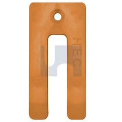 Hobsons - 15 x 75 - Packing Shims Window Orange - Plastic - Qty 100 | MPWPL075150