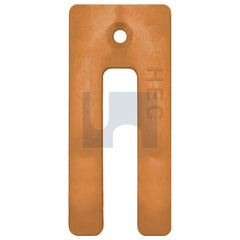 Hobsons - 15 x 90 - Packing Shims Window Orange - Plastic - Qty 75 | MPWPL090150