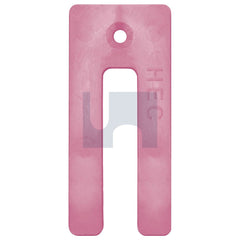 Hobsons - 20 x 90 - Packing Shims Window Pink - Plastic - Qty 50 | MPWPL090200