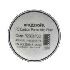 Maxisafe - Maxiguard P3 Carbon Particulate Filter - Pink - 1 Pair
