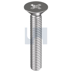 Hobsons - M6 x 20 - (H) Metal Thread CSK Phil - 304 Stainless - A2 | MS04CPM060020