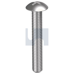 Hobsons - M5 x 20 - Metal Thread Mush Phil - 304 Stainless - A2 | MS04MPM050020