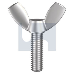 Hobsons - M6 x 16 - DIN316b Metal Thread Wing Screw - 304 Stainless - A2 | MS04PWM060016