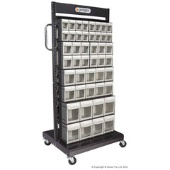 Geiger - Single-Sided Mobile Pivot Drawer Cart - 46 Drawer | MSFO4568