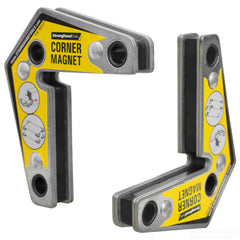 Precision Specialty Tools - Magnet Corner 60 & 90 Degree 14KG Pull Force Pack of 2 | MST327