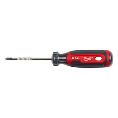 Milwaukee - USA Made Cushion Grip Phillips #1 x 3" Screwdriver From 6PCE | MT201