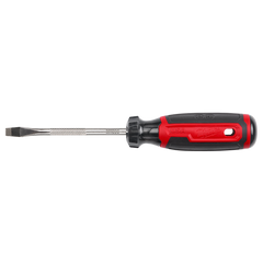 Milwaukee - USA Made Cushion Grip Slotted 1/4" x 4" Screwdriver From 4PCE & 6PCE | MT206