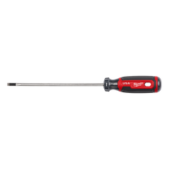 Milwaukee - USA Made Cushion Grip Cabinet 3/16" x 6" Screwdriver From 4PCE & 6PCE | MT212