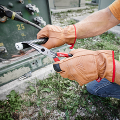 Milwaukee - USA Made Comfort Grip 8" Long Nose Pliers | MT555