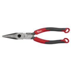 Milwaukee - USA Made Comfort Grip 8" Long Nose Pliers | MT555