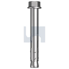 Hobsons - 10mm x 40 Mechanical Galvanised Hec / Carbon Steel Tygabolt (Sleeve Anchor) | Mtb114 (Pack Of 50)