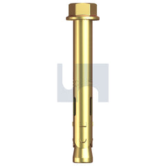 Hobsons - 8mm x 40 ZINC YELLOW PASSIVATE HEC / CARBON STEEL TYGABOLT (SLEEVE ANCHOR) | FSMTB132 (Pack of 250)