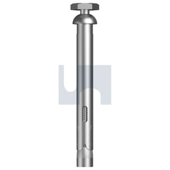 Hobsons - 10mm x 65 304 Head / Zp Sleeve Hec / Security Ds08 Sleeve Anchor Dome Nut | Ds0810060 (Pack Of 50)