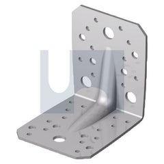 Hobsons - 70 x 70 x 55 - Ks21 Bkt Angle H Duty Rib - 304 Stainless | MTFOKS21007020