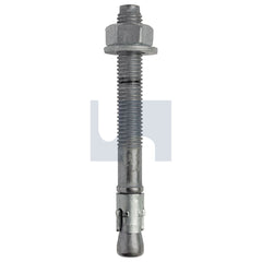Hobsons - M8 x 50 - 5 With Washer DIN 125a Mungo M2f Throughbolt - Hot Dip Galvanised - Qty 100 | MUMM2F003400805