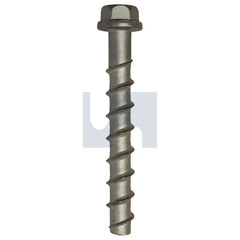 Hobsons - 12 x 110 Zinc Plated (Rohs Compliant) Mungo Hex Head Washer Mcs-S Concrete Screws | 5501211 (Pack Of 25)