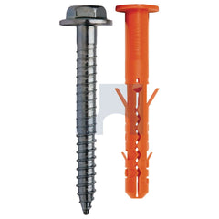 Hobsons - 10 x 60 - 10 W Collar And Hex Screw T40 Mbrk-Xtbr Frame Plug - 316 Stainless - Qty 100 | MUNMBRKR1131106