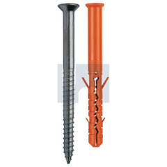 Hobsons - 10 x 140 - 90 With Screw T40 Mungo Mbr-Xtr Nylon Frame Plug - 316 Stainless | MUNMBRXR1137115