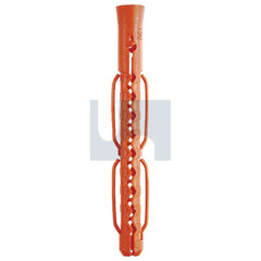 Hobsons - 6 x 60 - Polyamide PA6 Diam 6 8 Mungo Ml Hollow Brick Plug - Qty 100 | MUNML0601100606