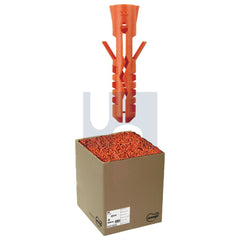 Hobsons - 8 x 40 - Polyamide Pa6in Outer Carton Bulk Packed Mn Nylon Plug - Qty 5000 | MUNMNPL01000085