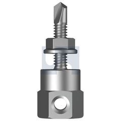 Hobsons - M6 x 25 - Vertical Side Hanger Metal - Zinc Plated | MVMMSZSM06025