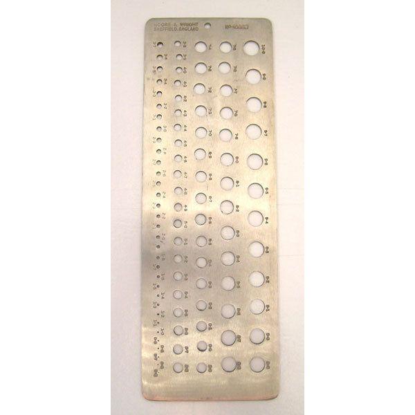 Spear & Jackson - DRILL GAUGE METRIC 96 HOLE 0.5 10MM | MW-1066M