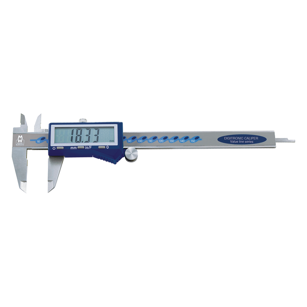 Spear & Jackson - Caliper Digital Wide Screen Imp/Met/Fractional 0-200Mm / 0-6" | MW-110-20DFC