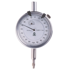 Spear & Jackson - Dial Indicator Analogue 0-1Mm Lug Back Res 0.001Mm | MW-400-01