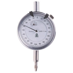 Spear & Jackson - Dial Indicator Analogue 0-1Mm Lug Back Res 0.001Mm | MW-400-01