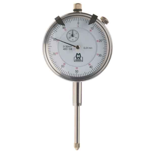 Spear & Jackson - Dial Indicator Analogue 0-30Mm Lug Back Res: 0.01Mm | MW-400-08