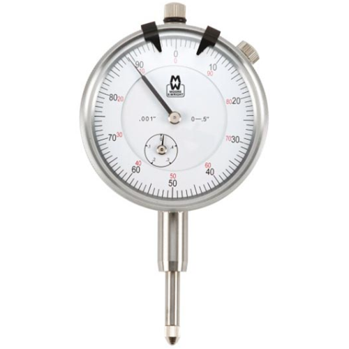 Spear & Jackson - Dial Indicator Analogue 0-1" Lug Back Res: 0.001" | MW-401-02