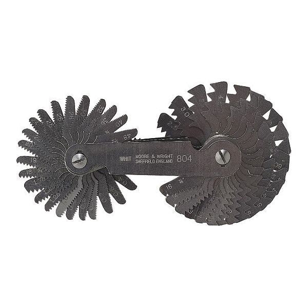 Spear & Jackson - SCREW PITCH GAUGE S.I. METRIC & WHITWORTH 49 BLADE | MW-804