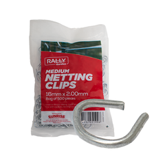 Rally - Netting Clips - 19mm x 2.24mm (Bag of 500 pcs) | MWCL19220