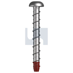 Hobsons - M10 x 100 - Mechanical Xbolt - Dome Head Torx Drive - Galvanised - Qty 50 | MXDMSGM100100